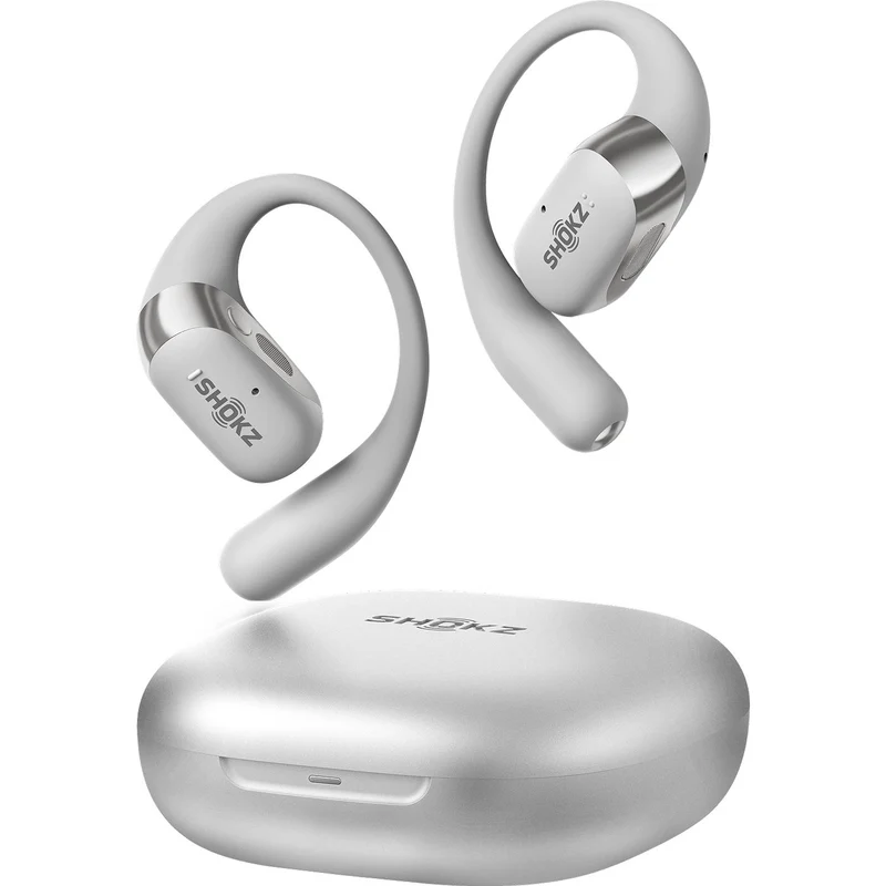 Casque Sport BT à conduction osseuse sans fil OpenFit 2+, Shokz T921 - Gris
