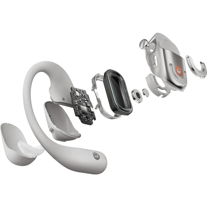 Casque Sport BT à conduction osseuse sans fil OpenFit 2+, Shokz T921 - Gris