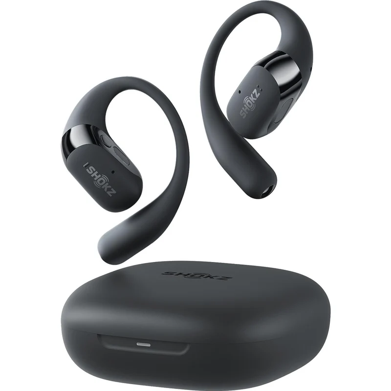 Casque Sport BT à conduction osseuse sans fil OpenFit 2+, Shokz T921 - Noir