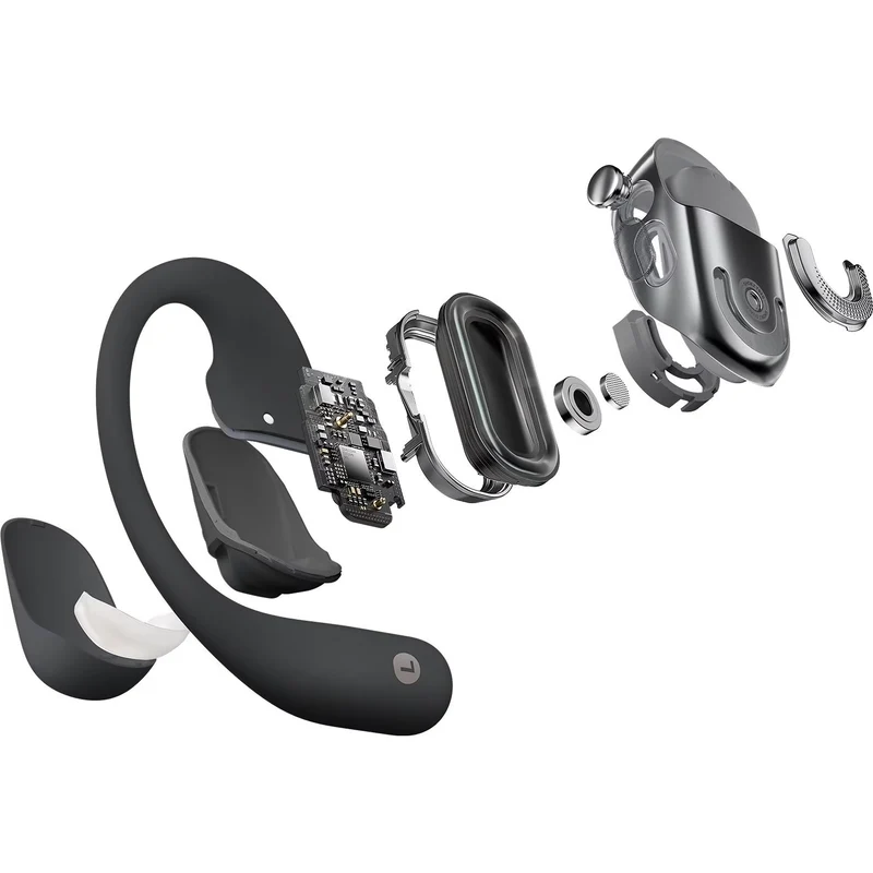 Casque Sport BT à conduction osseuse sans fil OpenFit 2+, Shokz T921 - Noir