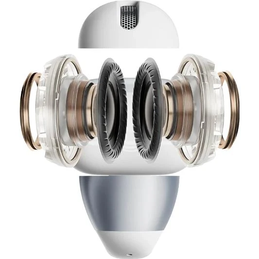 Casque BT à conduction osseuse sans fil OpenDots 2 , Shokz E320-ST - Gris