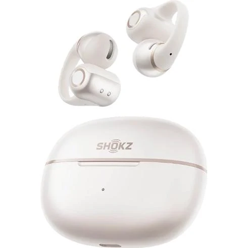 Casque BT à conduction osseuse sans fil OpenDots 2 , Shokz E320-ST - Blanc