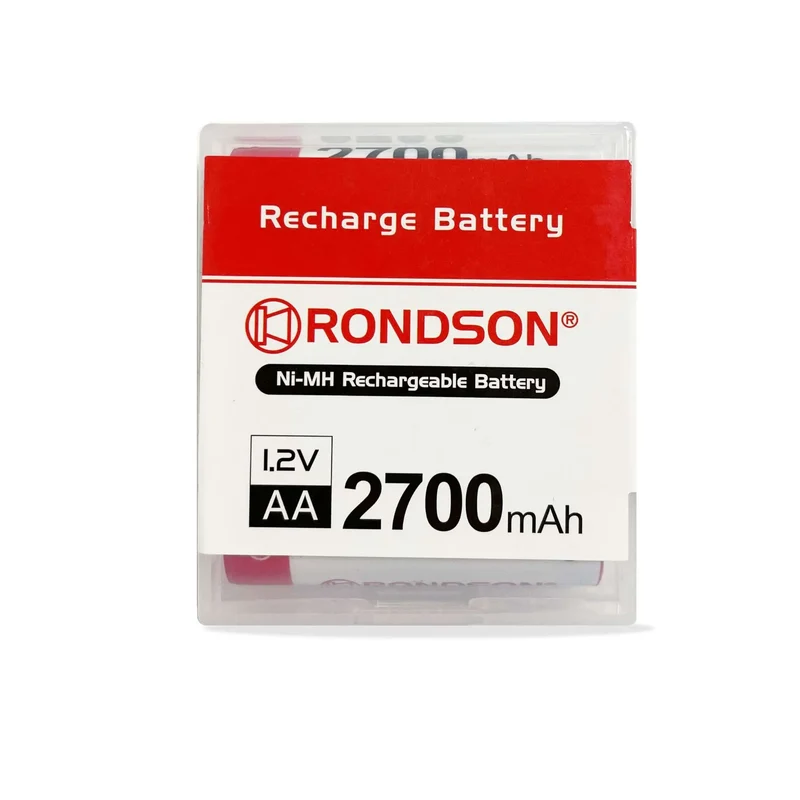 PACK DE 4 ACCUS RECHARGEABLES NiMH 1.2V-2700mAh