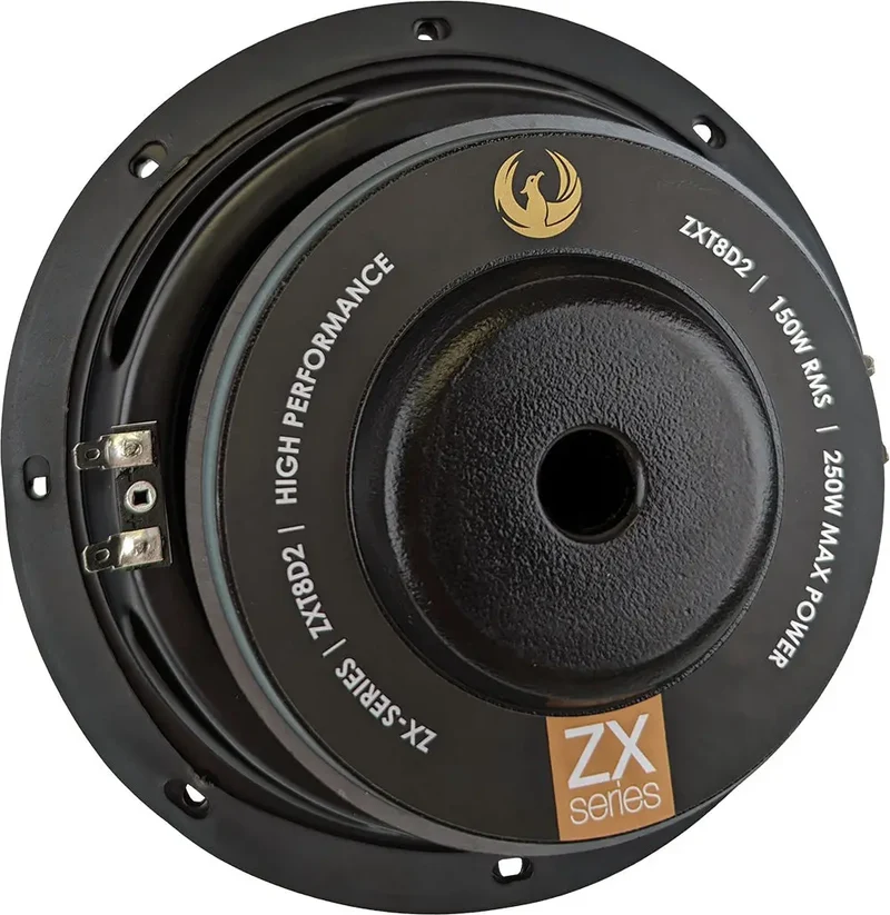 PHOENIX GOLD ZXT8D2 – Subwoofer slim 8" double bobine 250W Max