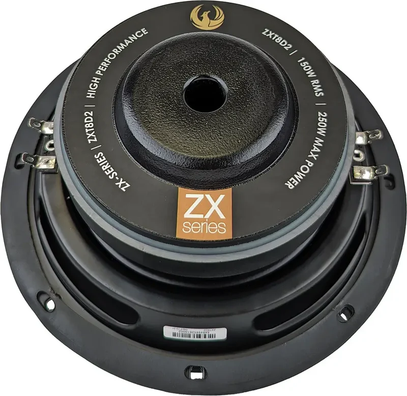 PHOENIX GOLD ZXT8D2 – Subwoofer slim 8" double bobine 250W Max
