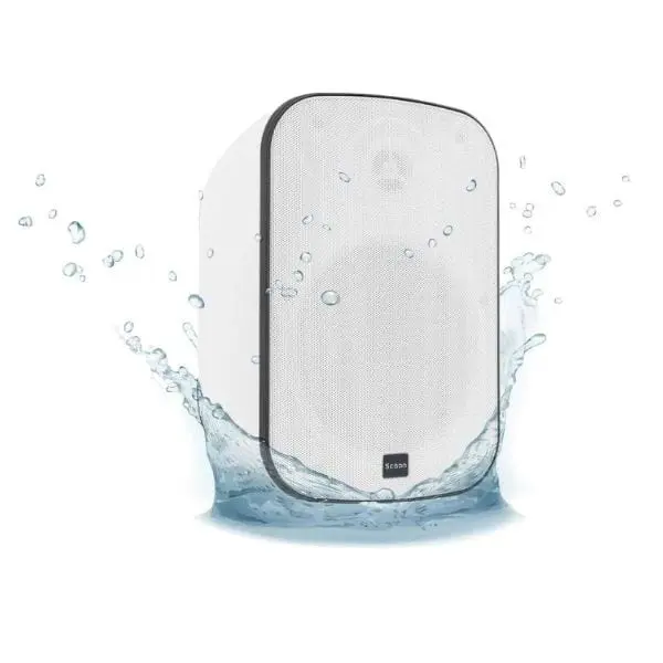 ENCEINTE MURALE 250W EN 2 VOIES BASS-RÉFLEX BLANCHE