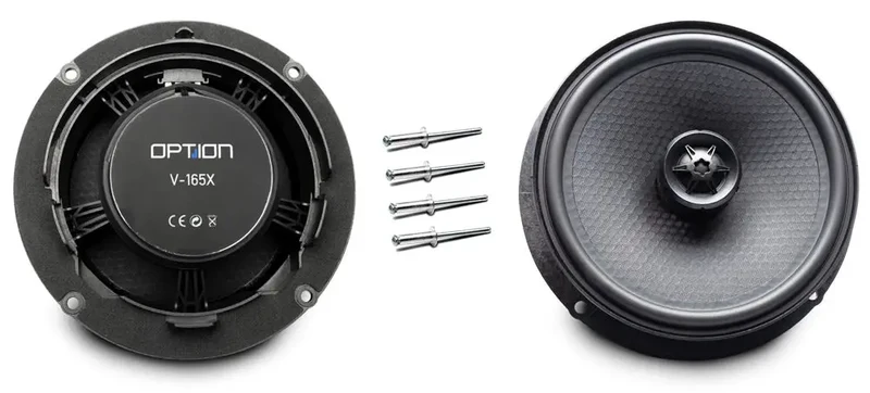 OPTION SET-395 – Kit Haut-Parleurs Arrière Plug & Play pour Audi Q4 e-tron FZ (2021-2026) avec Isolation Acoustique