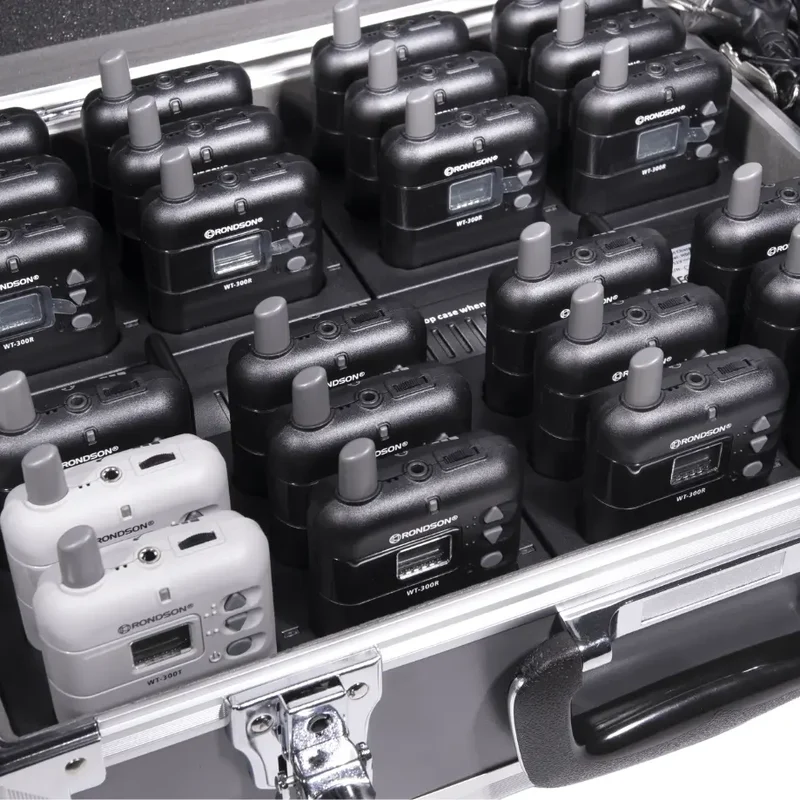 SYSTÈME AUDIO VISITE GUIDÉE WT-300E - PACK COMPLET