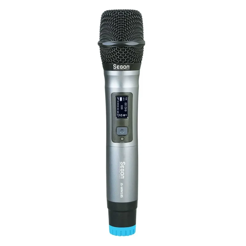 ENSEMBLE UHF AVEC MICROPHONE MAIN ET BOITIER RÉCEPTEUR