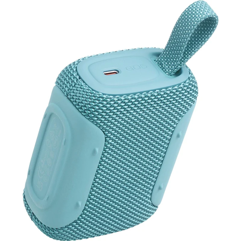 Enceinte portable Bluetooth étanche à l'eau. JBL GO5 - Turquoise Bleu
