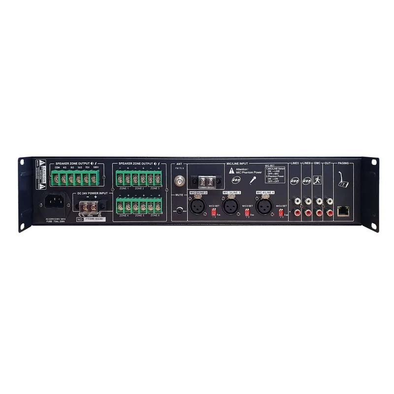 AMPLIFICATEUR SONORE 6 ZONES