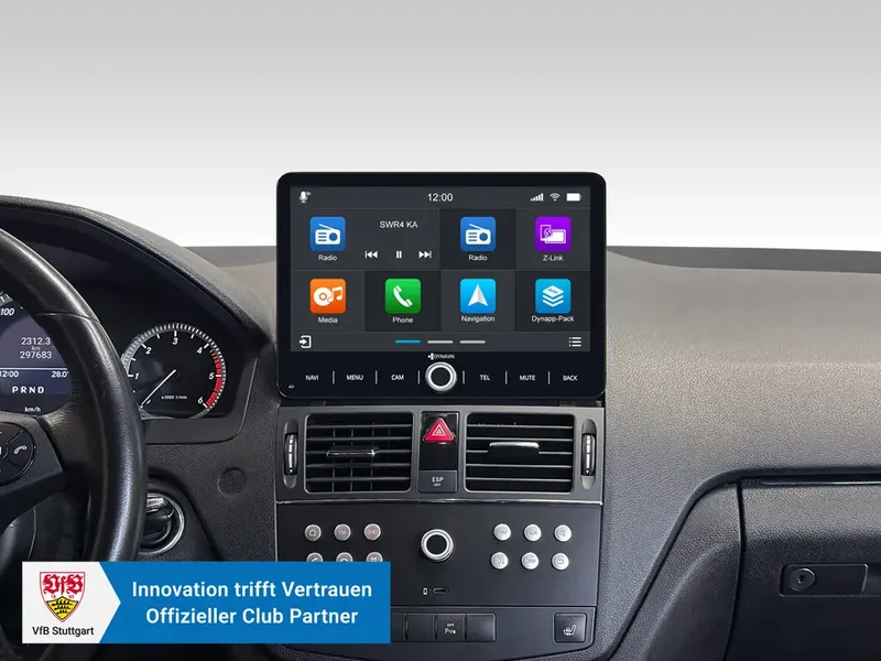 DYNAVIN D9-W204 Premium Flex – Autoradio Android Premium pour Mercedes Classe C W204