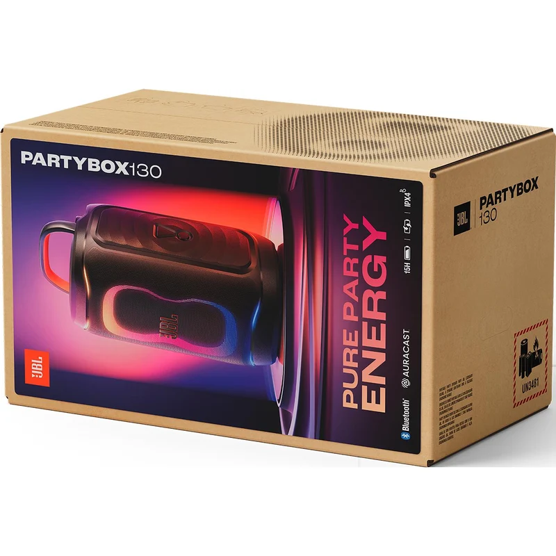 Haut-parleur sans fil Bluetooth. PartyBox 130, JBL PB130-BK - Noir