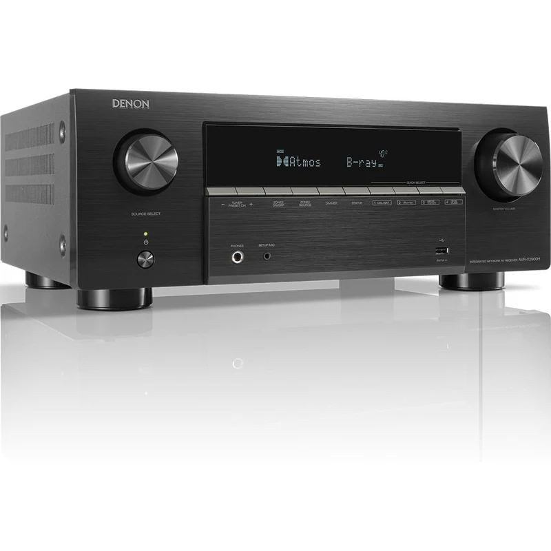 Récepteur AV 8K 7.2 canaux, Denon AVR-X2900H