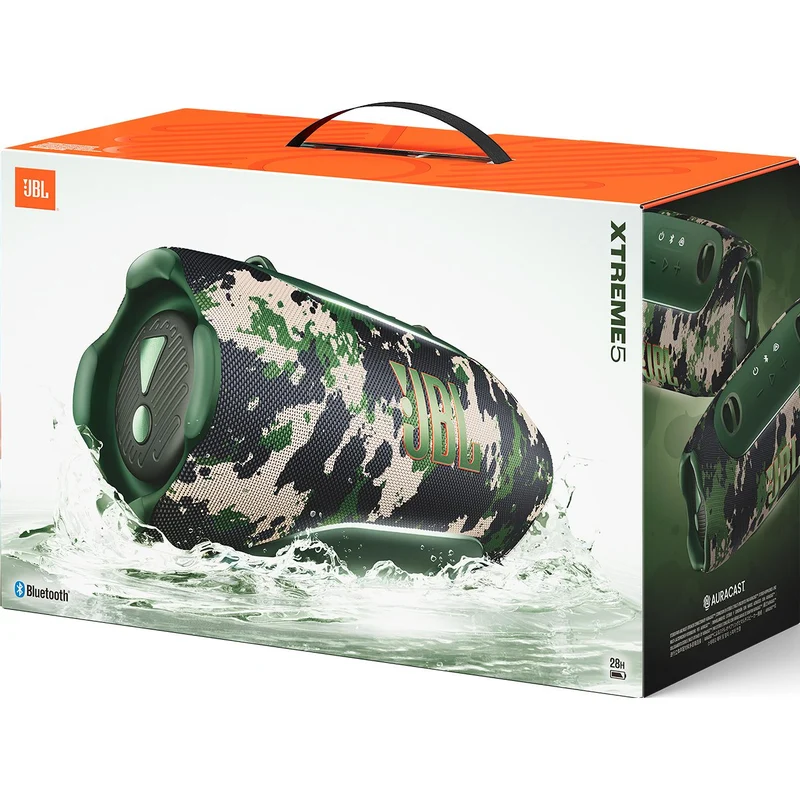 Enceinte portable sans fil 50W Bluetooth étanche à l'eau, JBL Xtreme5 - Squad