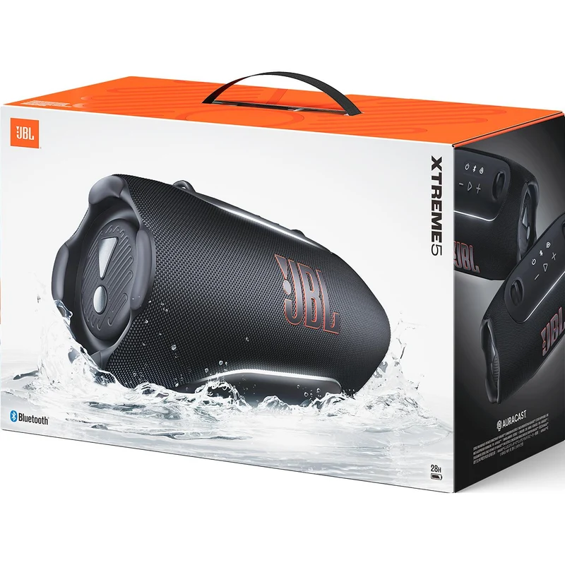 Enceinte portable sans fil 50W Bluetooth étanche à l'eau, JBL Xtreme5 - Noir
