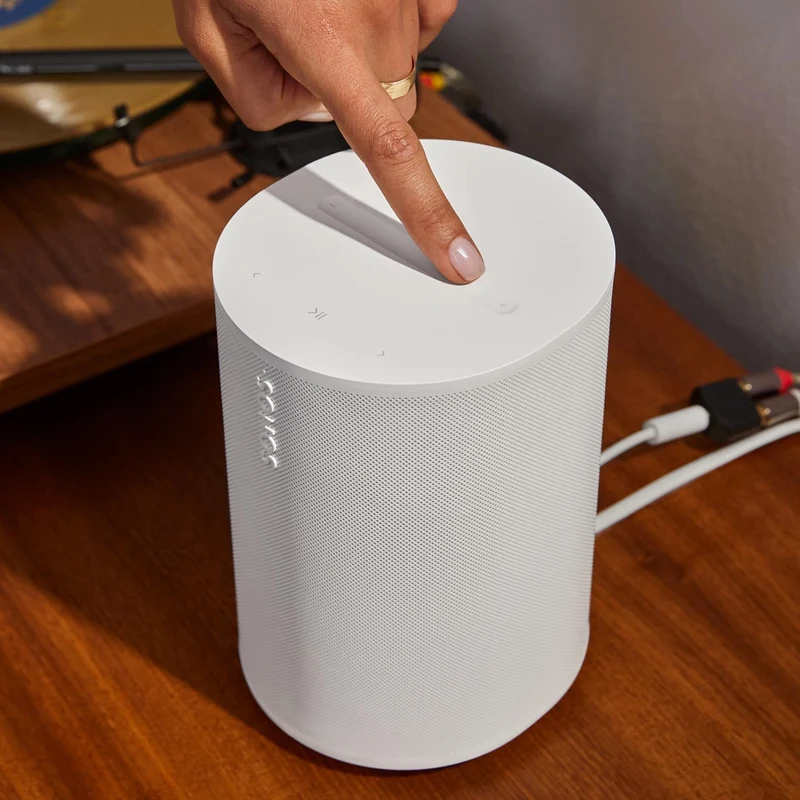 Enceinte multipièces sans fil (pas de contrôle par la voix) Wi-Fi, Sonos Era 100SL - Blanc