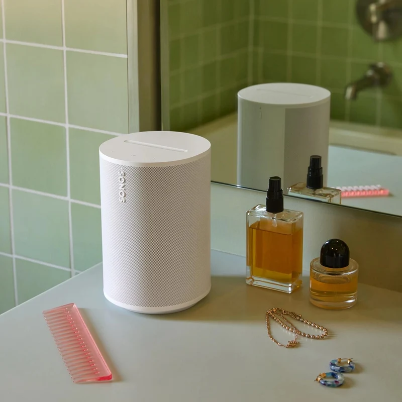Enceinte multipièces sans fil (pas de contrôle par la voix) Wi-Fi, Sonos Era 100SL - Blanc
