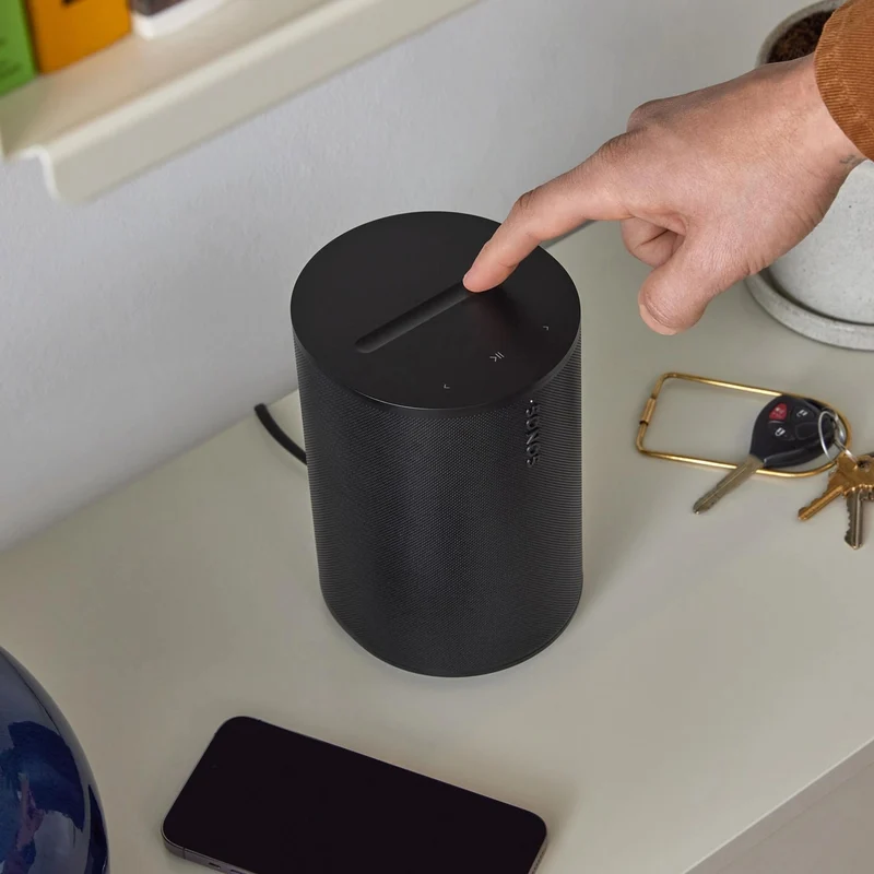 Enceinte multipièces sans fil (pas de contrôle par la voix) Wi-Fi, Sonos Era 100SL - Noir