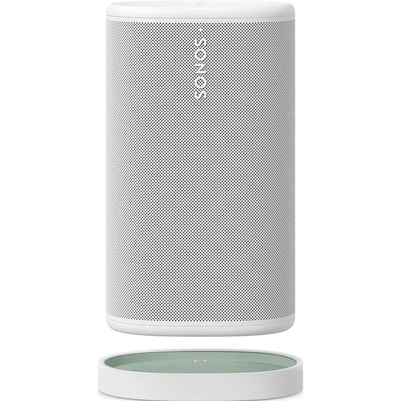 Enceinte portable à commande Vocale, WiFi, Bluetooth, résistant à l'eau, Sonos PLAYPUS1 - Blanc