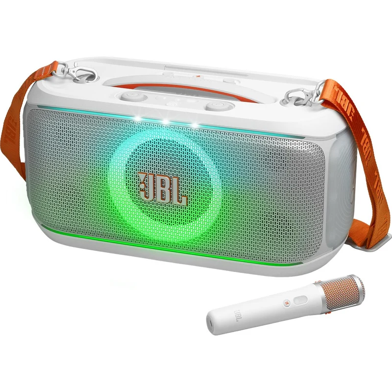 Haut-parleur sans fil Bluetooth. PartyBox Go 2 Plus, JBL PBOTG2P-WH-Blanc