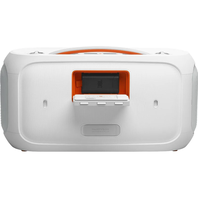Haut-parleur sans fil Bluetooth. PartyBox Go 2 Plus, JBL PBOTG2P-WH-Blanc