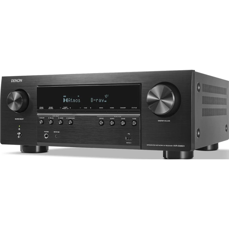 Récepteur AV 7.2 canaux, Denon AVR-S980H