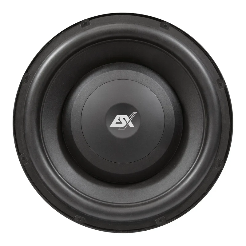 ESX QXP124 – Subwoofer 30 cm (12”) ultra-plat avec protection