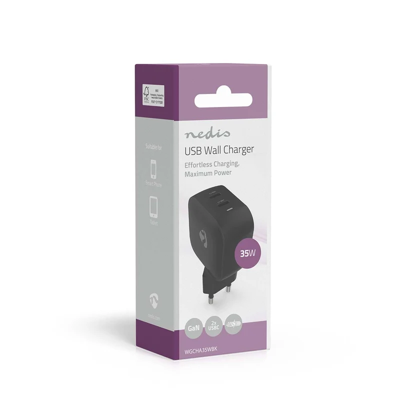 Oplader 35W - GaN - PD3.0