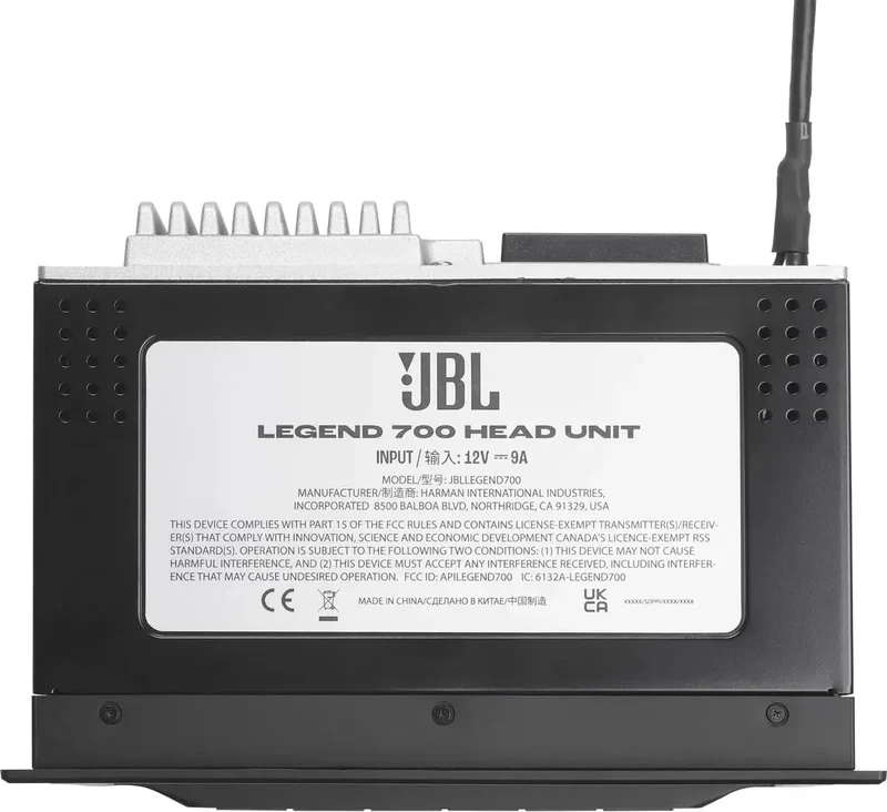 JBL LEGEND 700 – Autoradio Double DIN avec écran tactile 17 cm, CarPlay & Android Auto