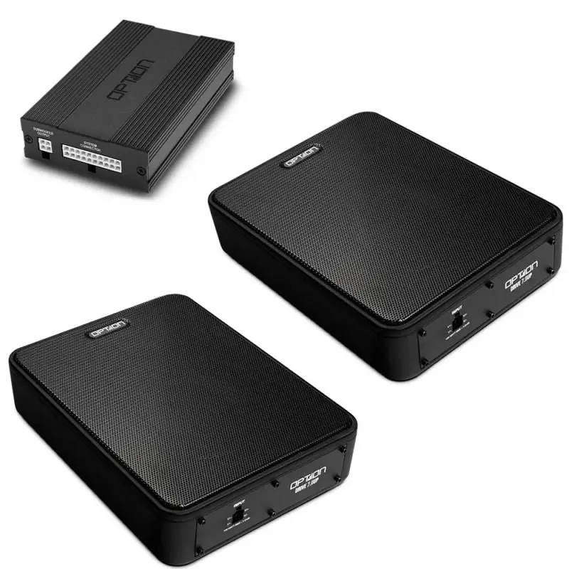 OPTION SET-347 – Soundsystem DSP & Double Subwoofer sous siège Mercedes Citan / T-Klasse | V2 | Plug & Play