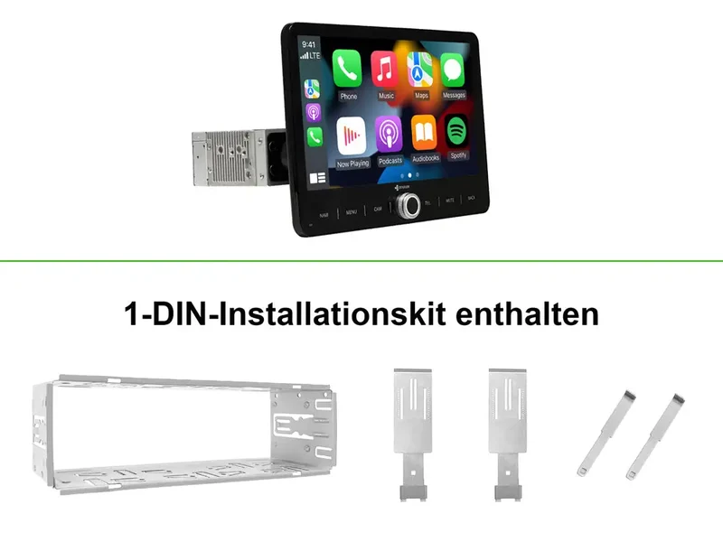 DYNAVIN D9-UNI101 Premium – Autoradio Android 1 DIN 10,1″ avec DSP, Head-Up Display, CarPlay & Android Auto
