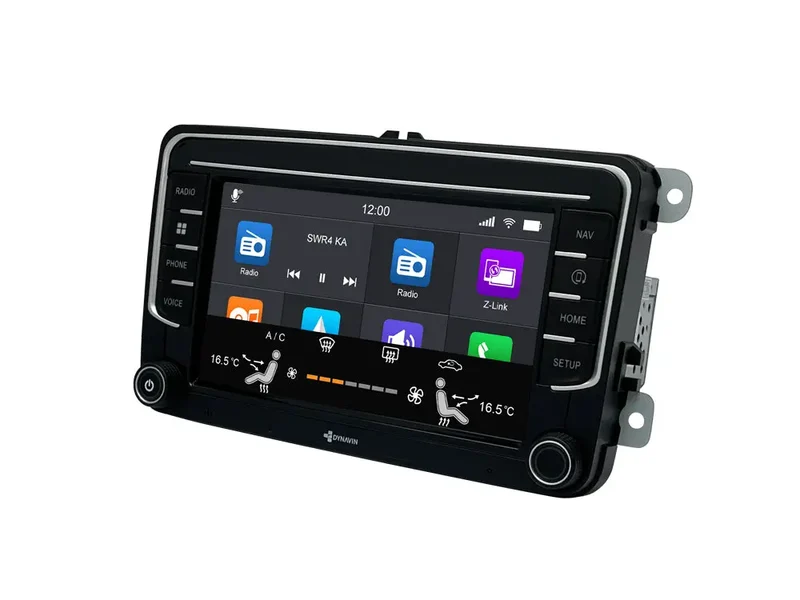 DYNAVIN D9-V7 Premium – Autoradio Android 7” pour VW avec DSP 4x100W, CarPlay & Head-Up Display