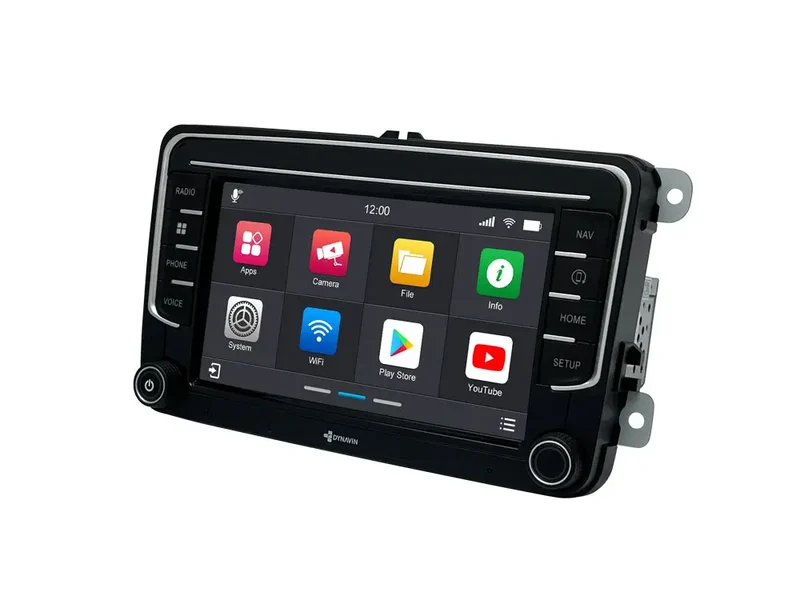DYNAVIN D9-V7 Premium – Autoradio Android 7” pour VW avec DSP 4x100W, CarPlay & Head-Up Display