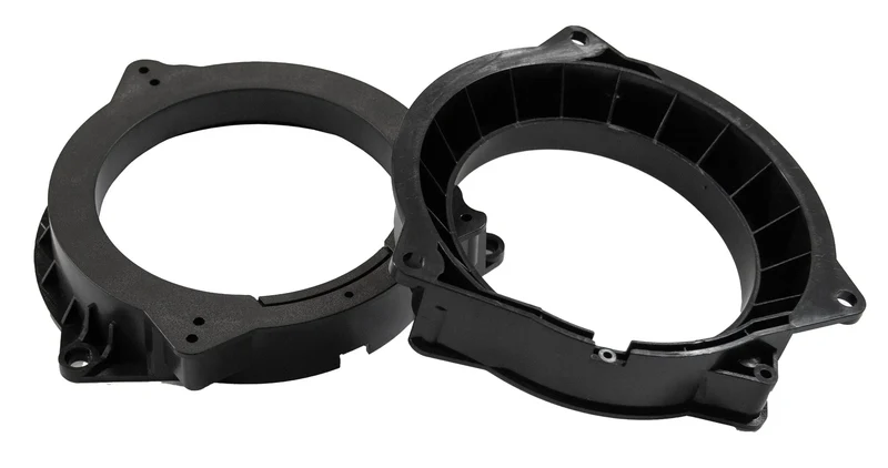 Musway MSR-B1 – Anneaux adaptateurs 10 cm pour haut-parleurs BMW (1 paire)