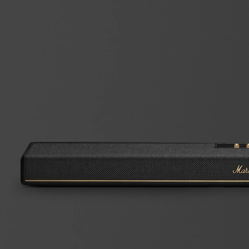 Barre de son 5.1,2 canaux Atmos, Marshall HESTON 120-BK - Noir