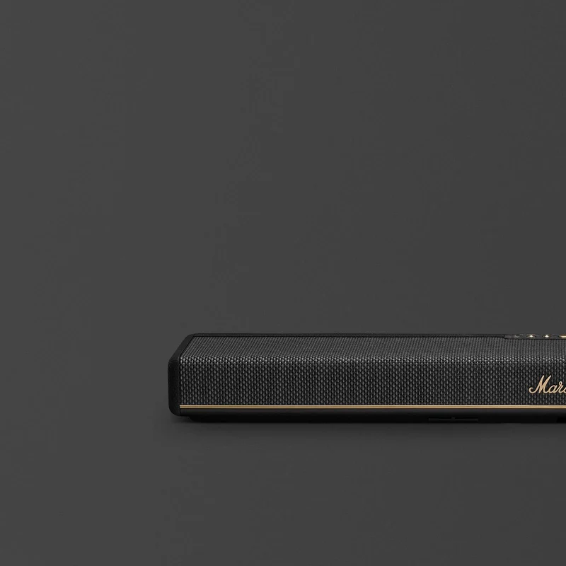Barre de son 5.0 canaux Atmos, Marshall HESTON 60-BK - Noir