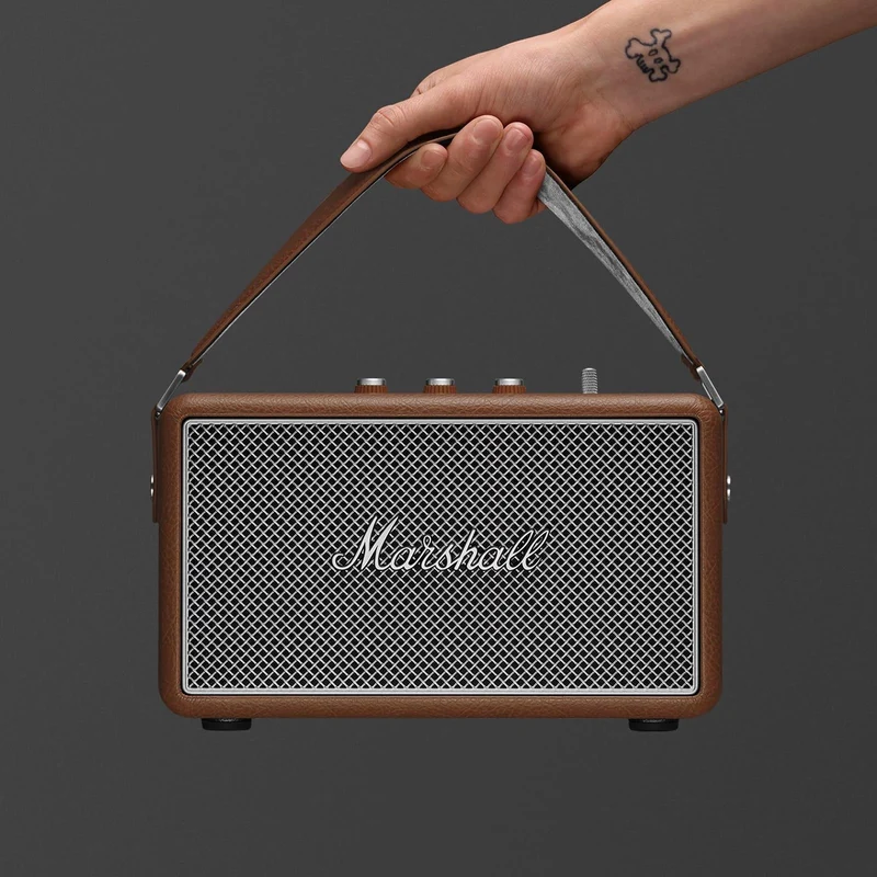 Enceinte portable sans fil Bluetooth, Marshall KILLBURN III-BR - Brun