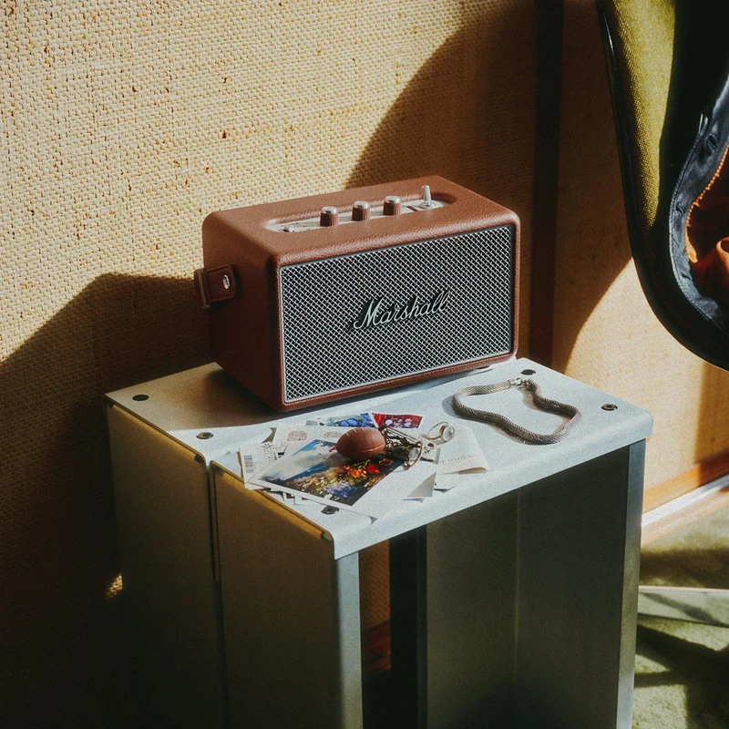 Enceinte portable sans fil Bluetooth, Marshall KILLBURN III-BR - Brun