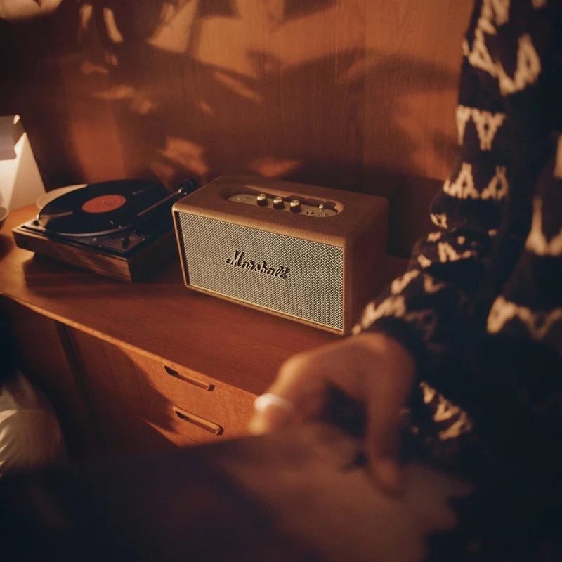 Enceinte portable sans fil Bluetooth, Marshall STANMORE III-BR - Brun