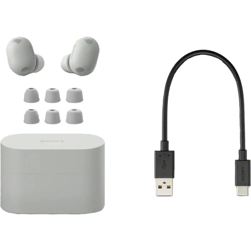 Écouteurs intra-auriculaires sans fil à réduc. de bruit Sony WF-1000XM6 - Blanc