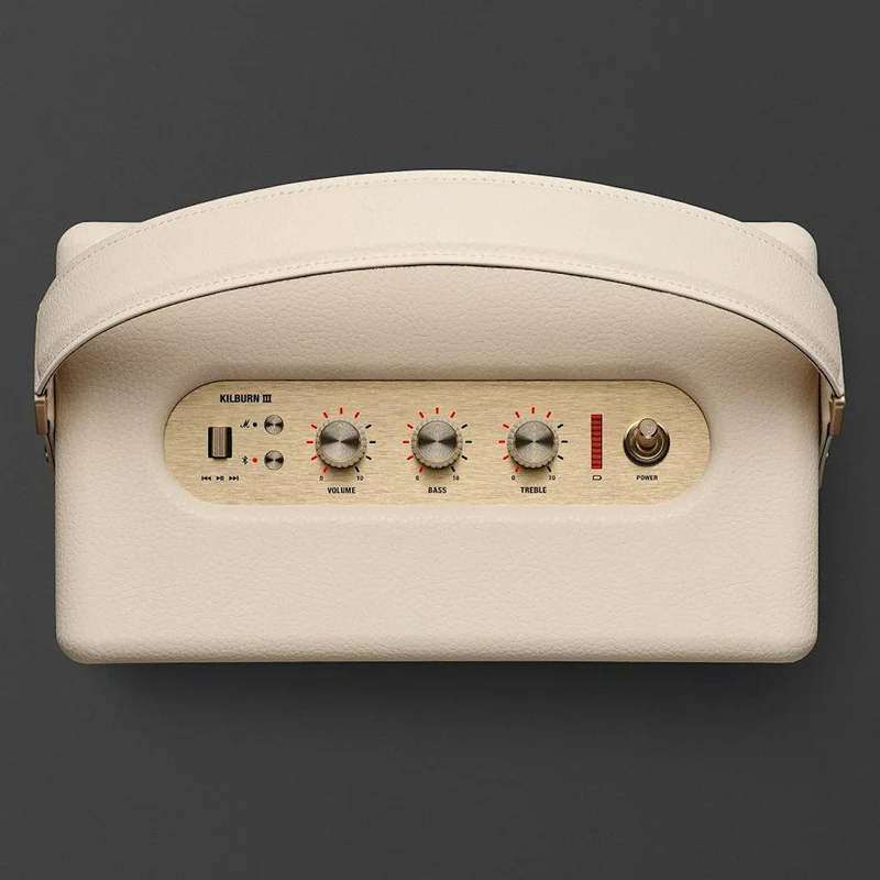 Enceinte portable sans fil Bluetooth, Marshall KILLBURN III-CRM - Creme