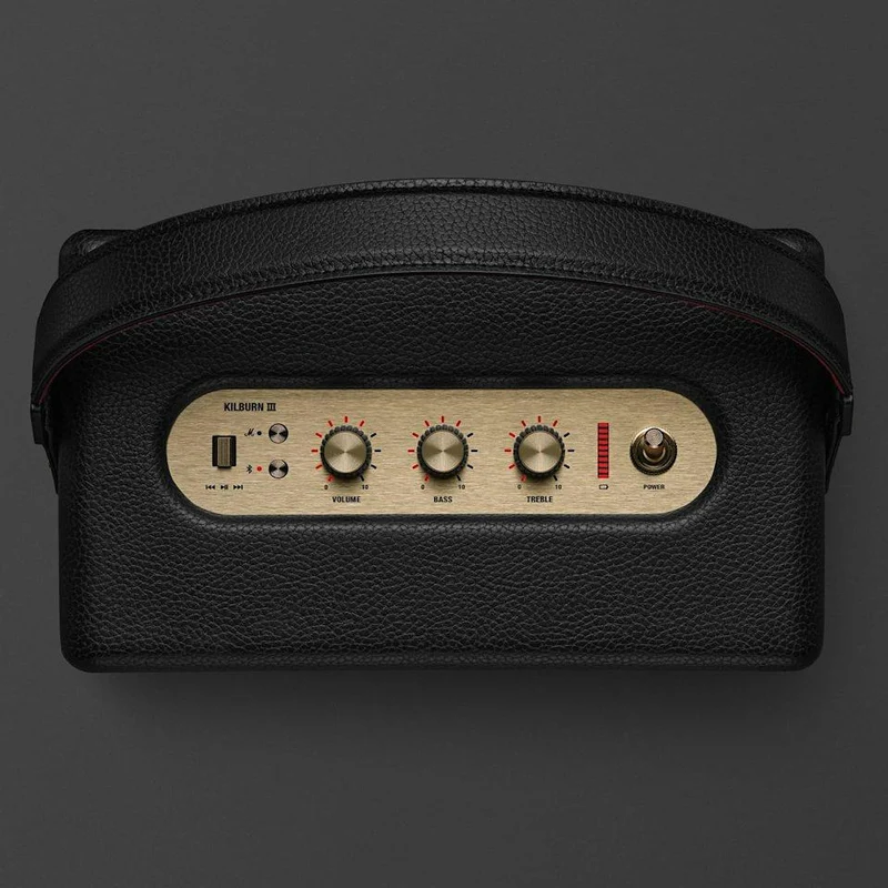 Enceinte portable sans fil Bluetooth, Marshall KILLBURN III-BK - Noir