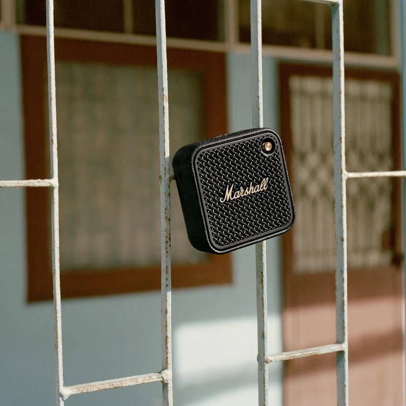 Enceinte portable sans fil Bluetooth, Marshall WILLEN II-BK - Noir