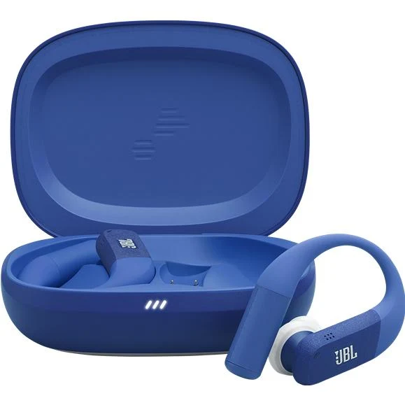 Écouteurs de sport intra-auriculaires sans fil, JBL Endurance Peak 4 - Bleu
