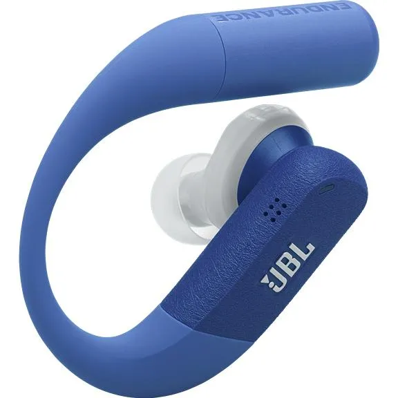 Écouteurs de sport intra-auriculaires sans fil, JBL Endurance Peak 4 - Bleu
