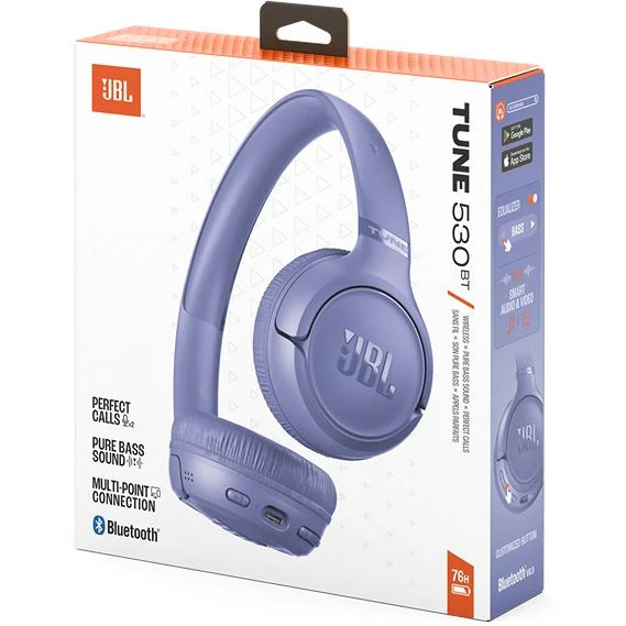 Casque supra-auriculaire Bluetooth. JBL Tune 530BT - Lavandre