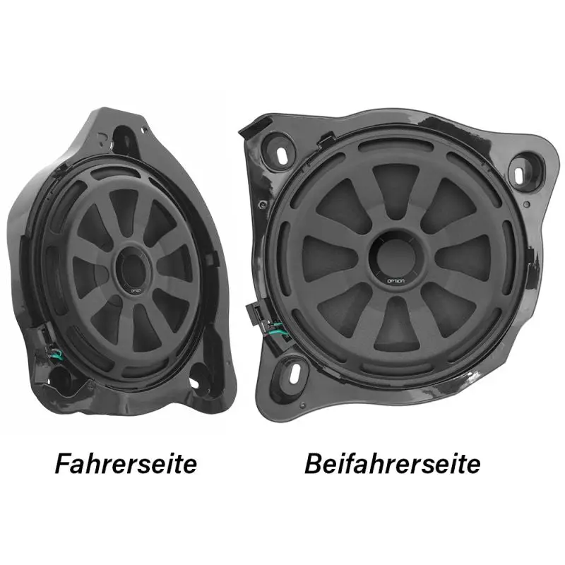 OPTION SUB-164 – Subwoofer Plug & Play 20 cm pour Mercedes GLC 253 / E-Klasse W213 / C-Klasse W205/W206