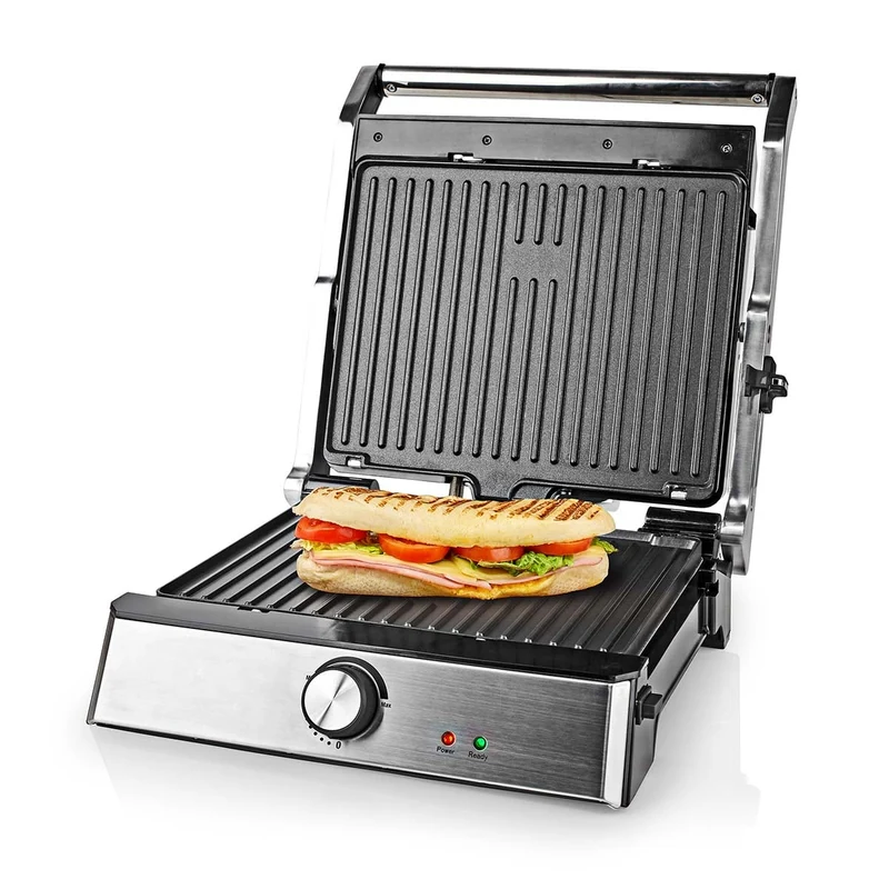 Contact Grill 2000W - 29 x 23 cm - Regelbare temperatuur