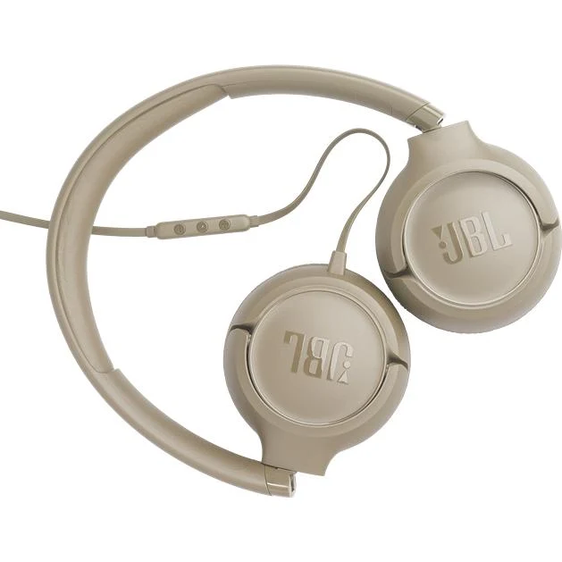 Casque supra-auriculaire filaire USB-C. JBL Tune 530C - Beige